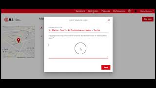 Corrigo Customer Portal V3 - How to Create a Work Order screenshot 3