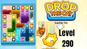 Drop The Cat Level 290 Walkthrough Solution 