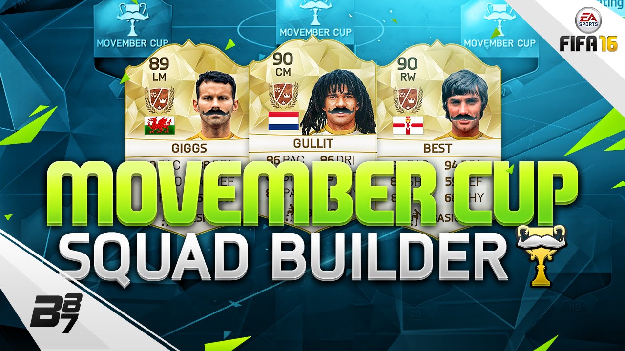 FIFA 16 | FULL LEGENDS MOVEMBER SQUAD BUILDER!