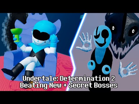 Undertale: Determination 2 Beating New + Secret Bosses - YouTube