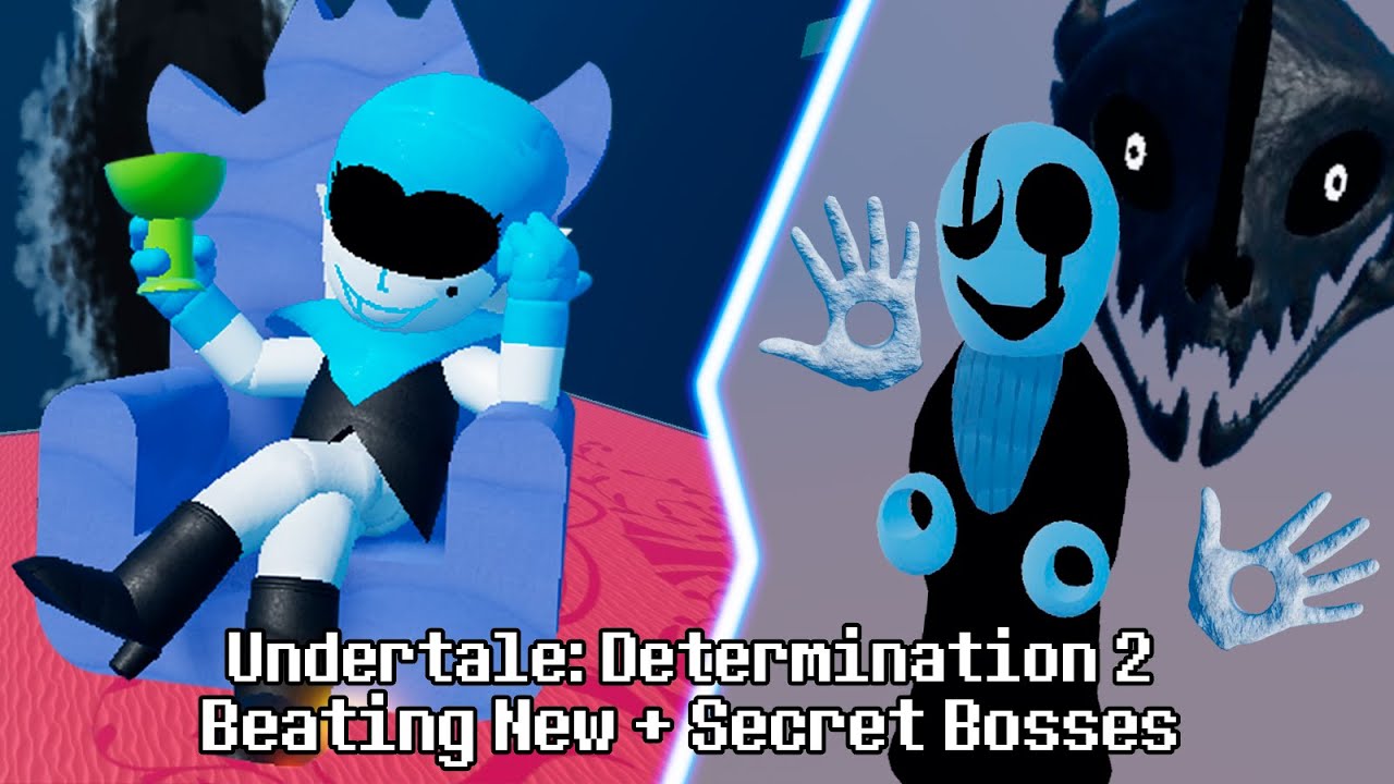 Undertale: Determination 2 Beating New + Secret Bosses - YouTube