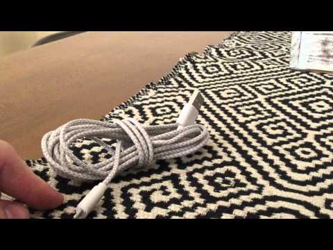 10 Foot Long iPhone iPad Charging Cord - Review