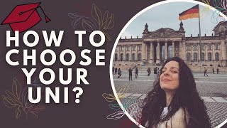 HOW TO CHOOSE YOUR UNIVERSITY? - 5 TIPS