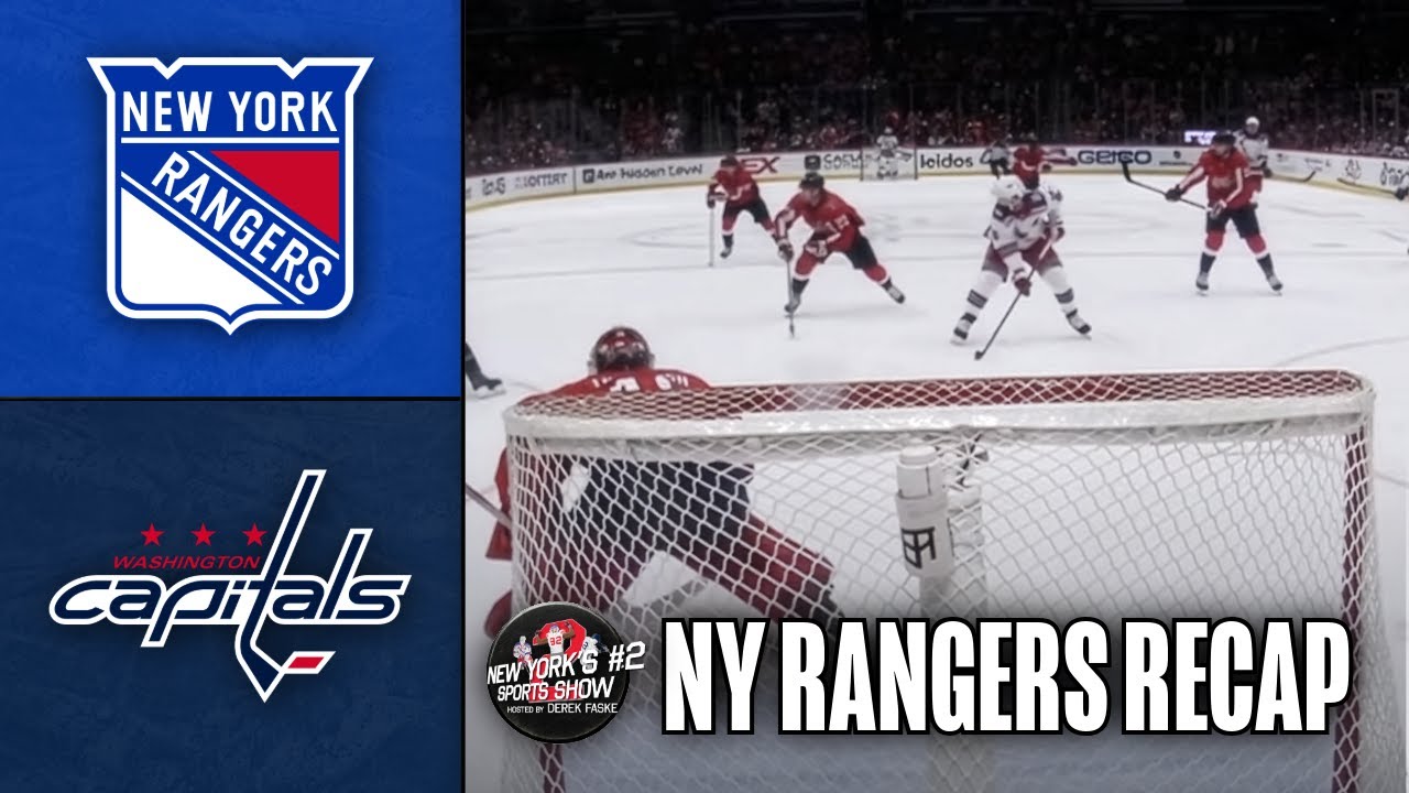 Rangers score five straight goals in third period explosion to snag win over Capitals