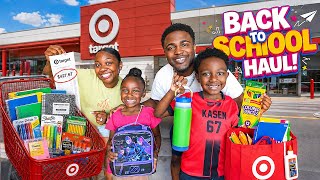 BACK TO SCHOOL SUPPLIES SHOPPING + KALI STARTS BIG SCHOOL! 🥹📚