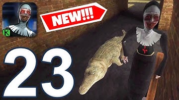 Evil Nun - Gameplay Walkthrough Part 23 - New Sewer Escape (iOS, Android)