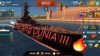 perang Dunia 3 Game BATTLE   #perang #gaming #kapalperang screenshot 2