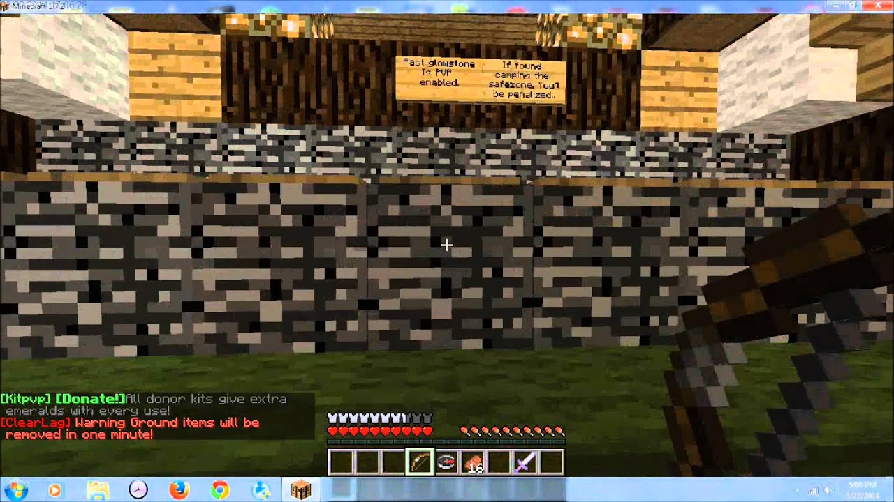 Minecraft Server Minigames I suck at Gunzzzzzz! - YouTube