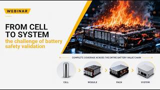 [WEBINAR] From Cell to System - Battery safety validation News