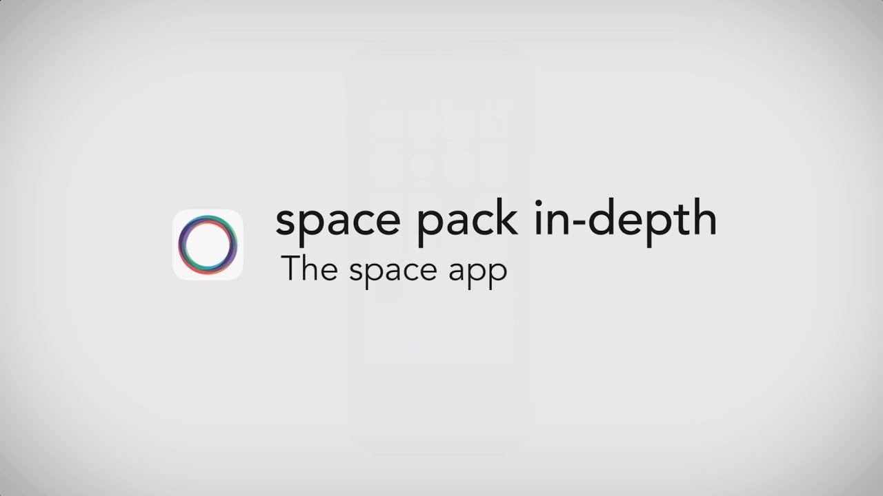 space pack indepth The space app YouTube