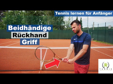 Tennis Beidhändige Rückhand verbessern | Der richtige Griff | Tennis ...