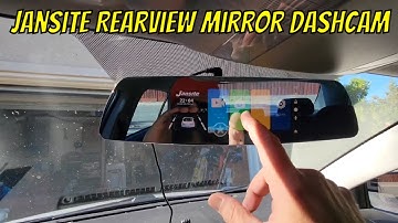 Capture Every Moment on the Road with Jansite 2018 Rearview Mirror Camera