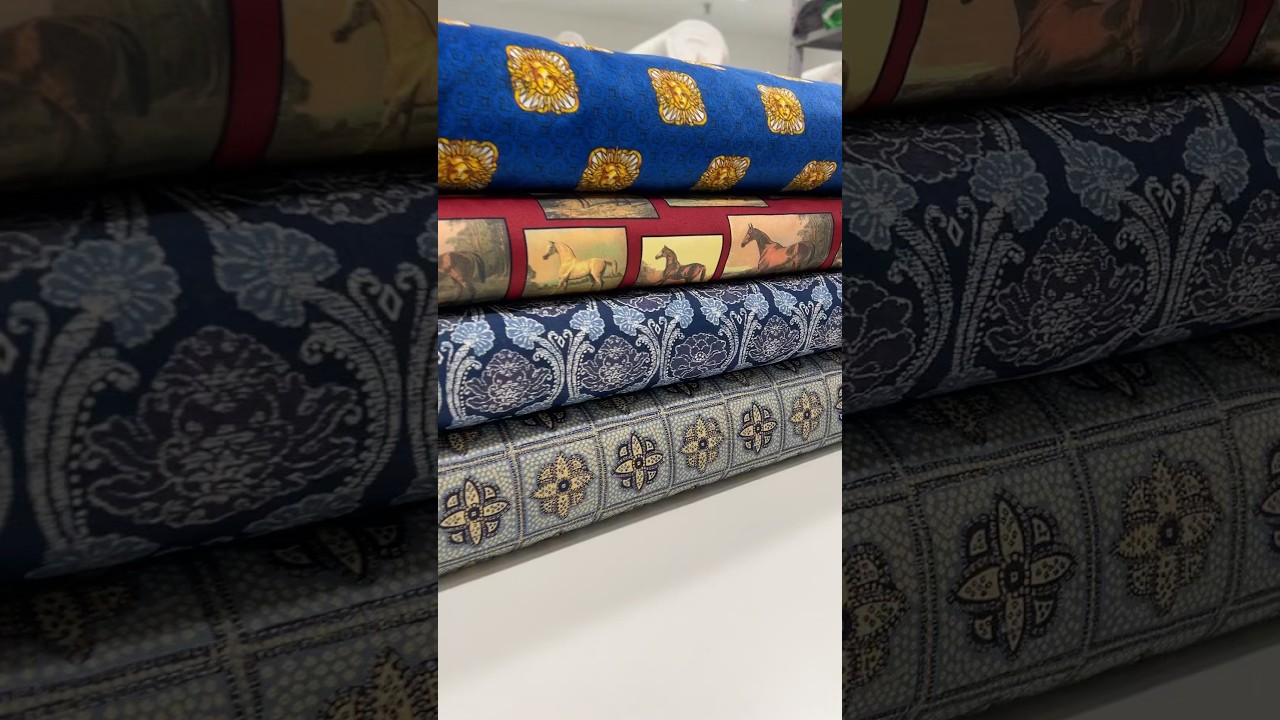 Итальянские ткани в Decobay! Шикарный хлопок 