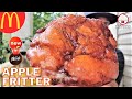 McDonald's® APPLE FRITTER Review! 🤡🍎🍩 | McCafé® Bakery