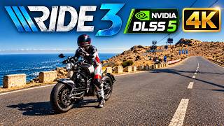RIDE 3 Looks Stunning in 4K! | DLSS 5 Cinematic Tenerife Ride