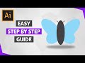 How To Draw A Butterfly In Adobe Illustrator