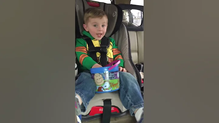 Jax gets a rente car for his 3rd birthday!