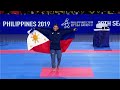 Jocel Lyn Ninobla won the GOLD MEDAL in the women's individual poomsae event | 2019 SEA Games