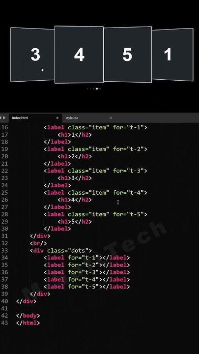 Create Crazy 3D Image Slider Effects Using CSS Only #slider #carousel # ...