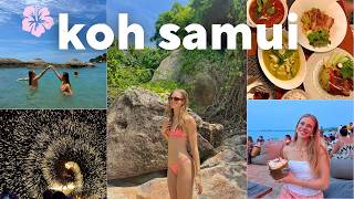 Island Getaway in Thailand 🌺  Local Thai food, beaches & a resort stay in Koh Samui !!