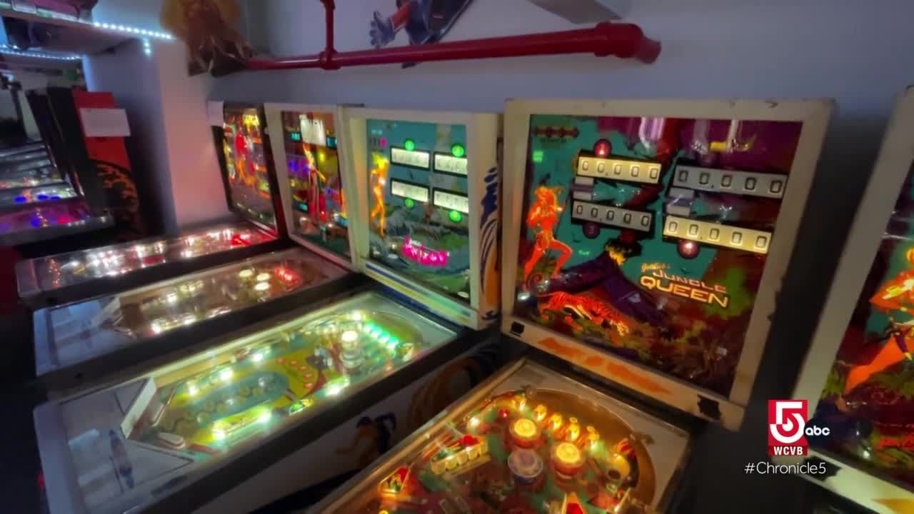 Pawtucket, Rhode Island business restores pinball machines to previous