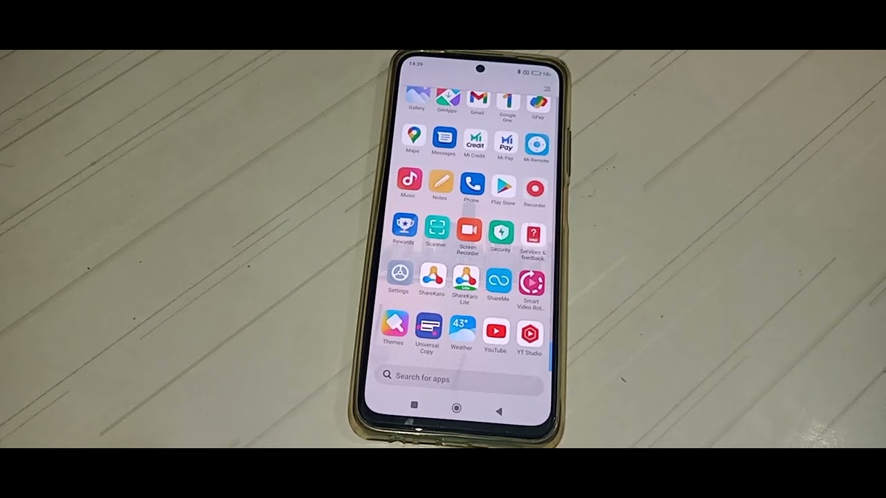 how to off Auto rotate screen in Redmi Note 10T 5G mobile YouTube