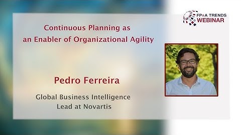 Continuous Planning as an Enabler of Organizational Agility
