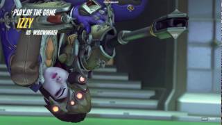 Uhm, hello, I'm over here, no Ok, bye - Widowmaker POTG Overwatch