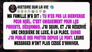 Exclu De Noël Par Ma Famille, J'ai Pris Une Croisière De Luxe. Leurs Messages Pleuvent.
