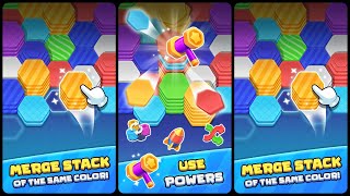Stack Puzzle: Color sort Gameplay Android