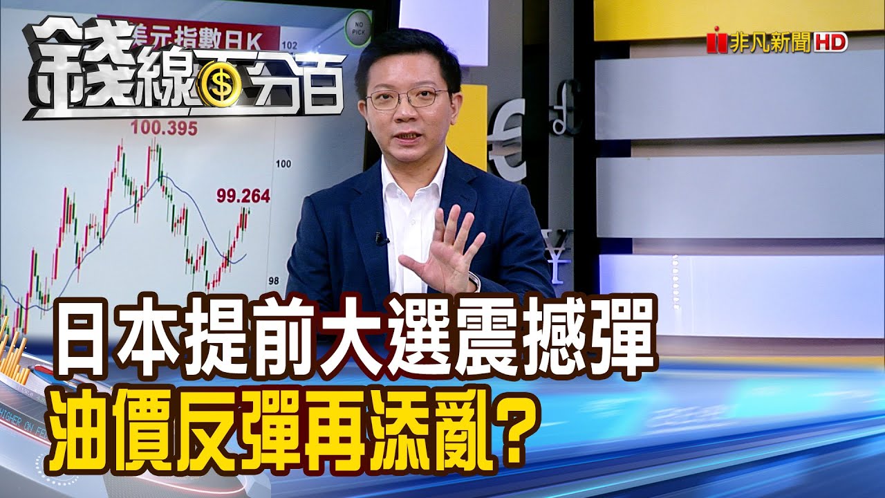 《日本提前大選震撼彈 油價反彈再添亂?》【錢線百分百】20260114-10│非凡財經新聞│