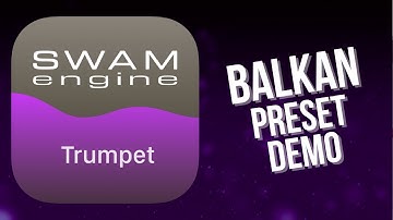 SWAM Trumpet for iPad - Balkan Preset demo