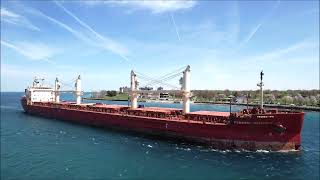 FEDERAL COLUMBIA - Downbound Port Huron, Michigan 05-04-2026
