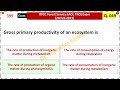Q. 000045. Gross primary productivity of an ecosystem is: