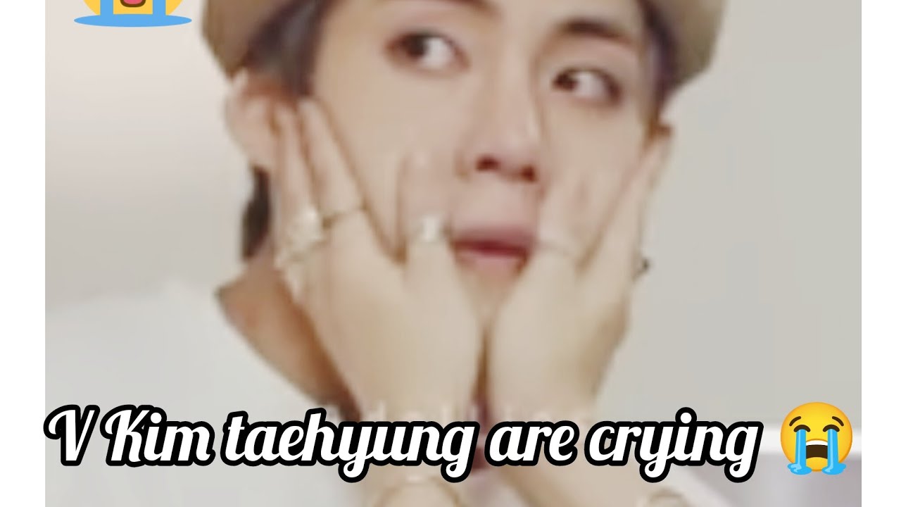 V Kim Taehyung Crying 😭