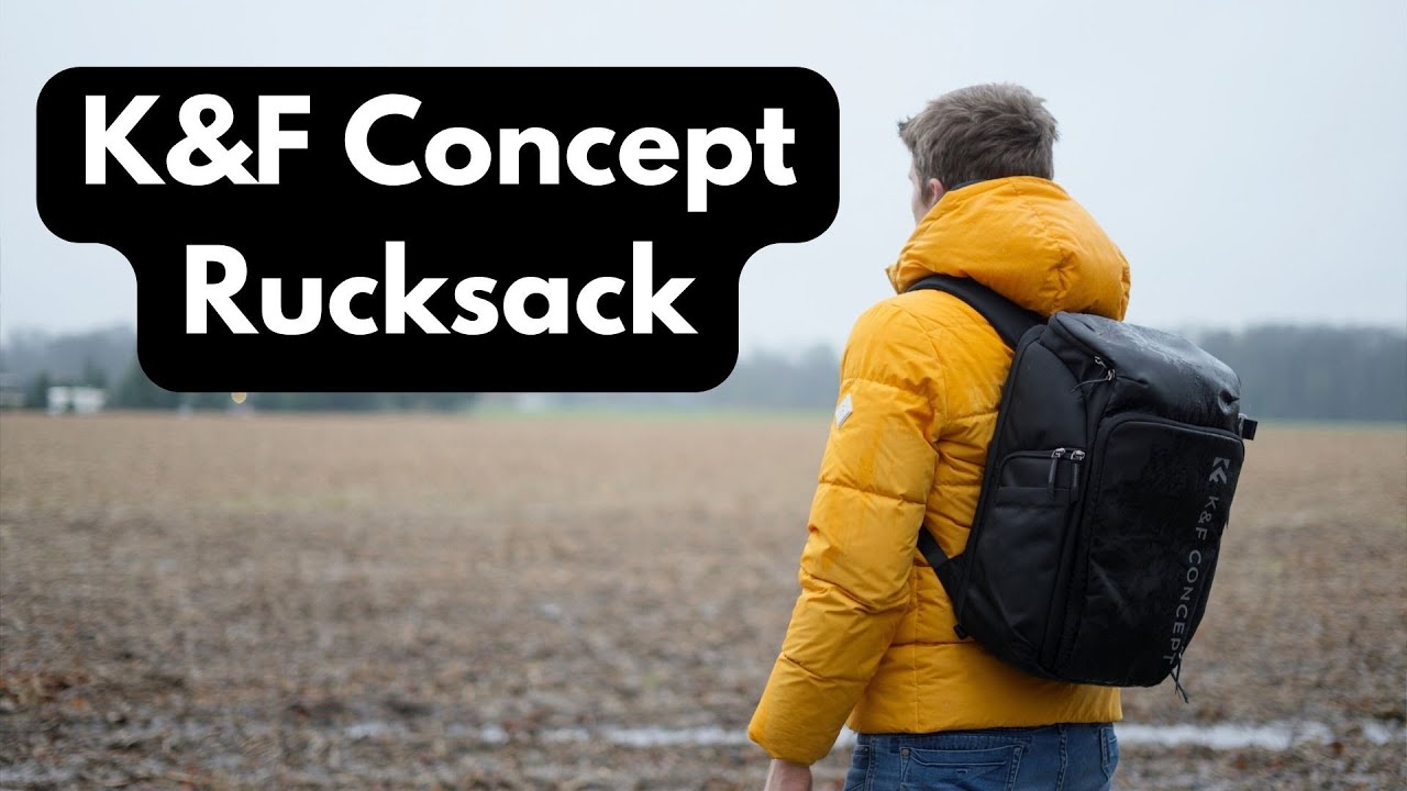 Der beste Kamera Rucksack! | K&F Concept Backpack - YouTube