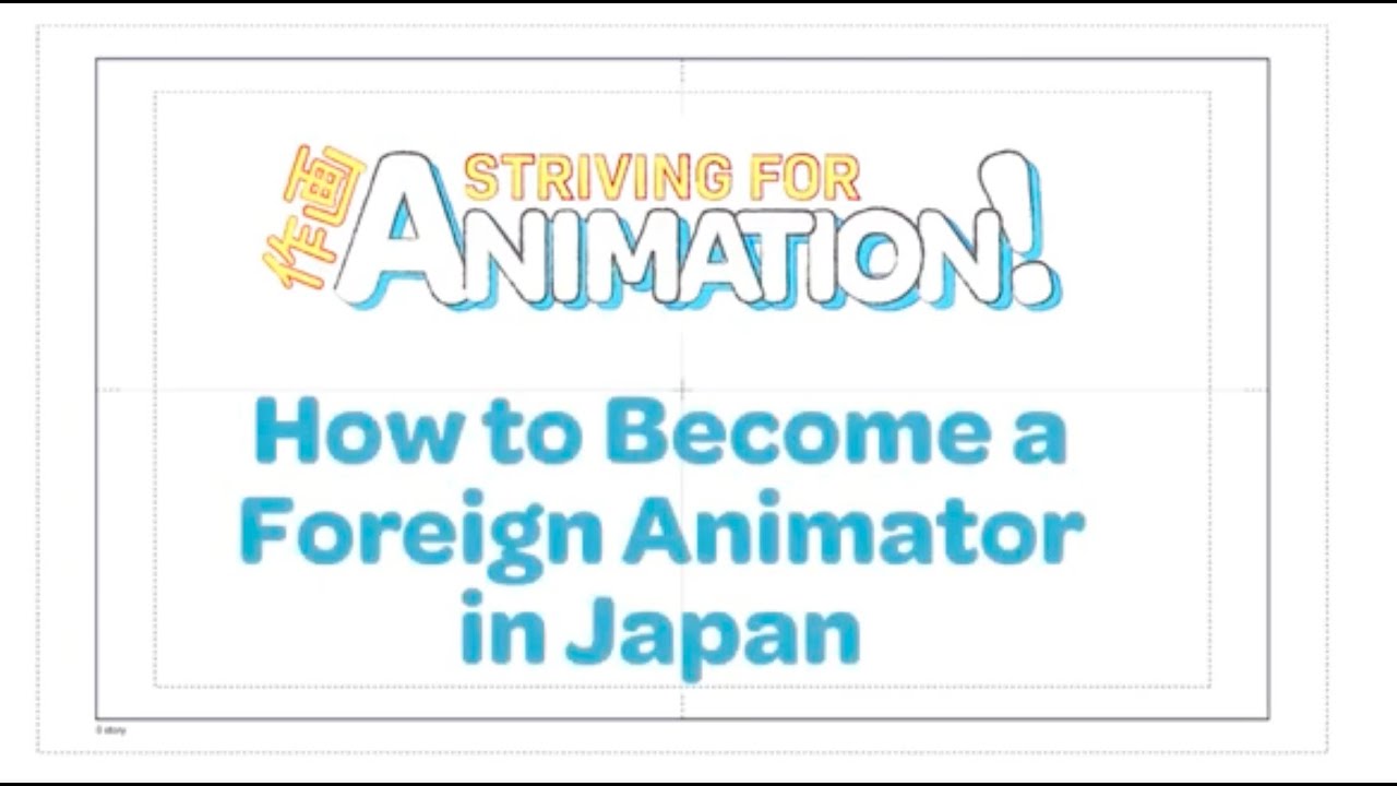 How to Become a Foreign Animator in Japan  Podcast