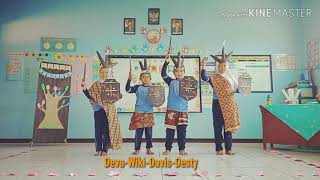 Tari Kancet Papatai Kelompok Kelinci SDN GIRI MEKARSARI