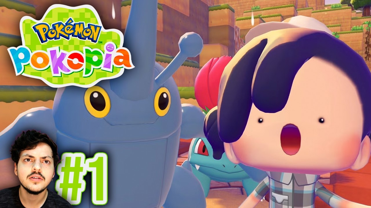 MORACCI jogando STARDEW VALLEY SÓ QUE DE POKÉMON - POKOPIA #1