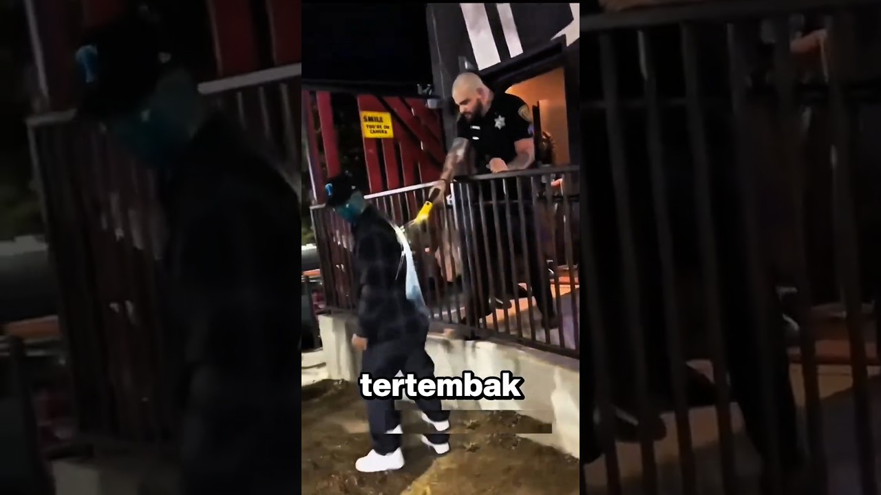 Jangan Main-Main dengan Polisi Amerika, Tapi Pemuda Ini...