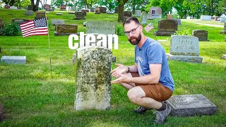 How to Clean a Headstone - Cleaning Headstones Explained