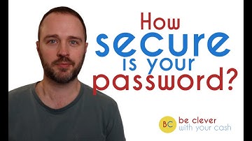 How secure is my password?