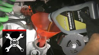 How To Change the Engine Oil & Filter on a Kawasaki KRX 1000