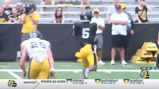 Iowa receivers battling for limited spots with a lot of depth