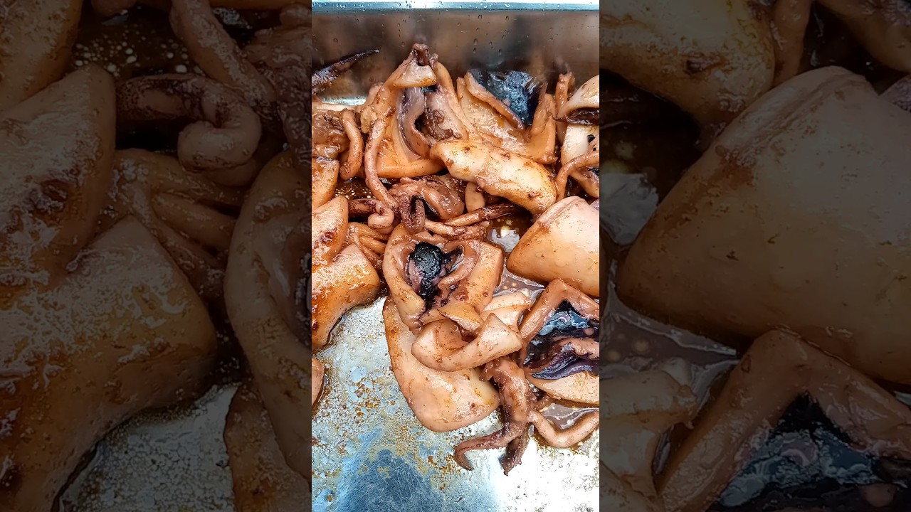 MARISCOS FRUTOS, lula na manteiga #shortvideo #shortsfeed #shorts #short #shortsviral #receitas