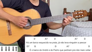 Vídeo de Há Um Barco Esquecido Na Praia