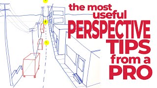 20 perspective tips from a storyboard pro. Skillshare course (free trial link in description)