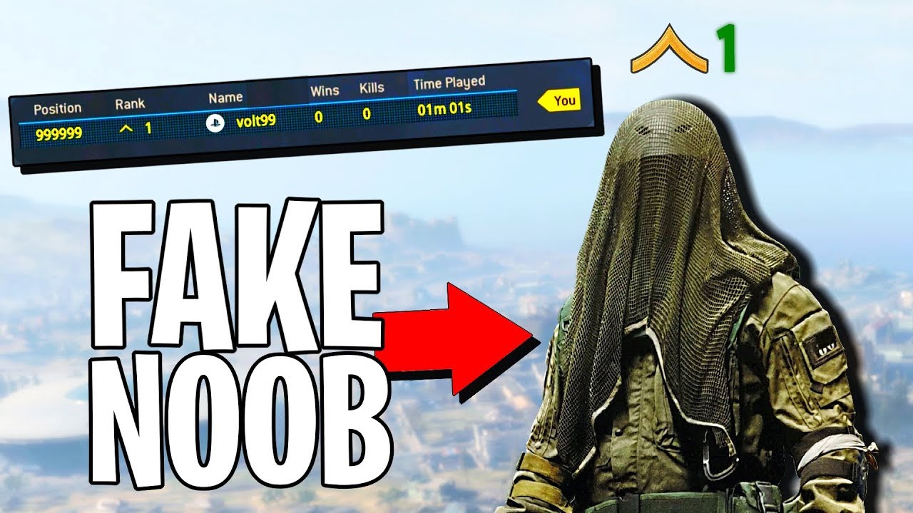 I made a new Warzone account to Trick Skill Based Match Making... YouTube