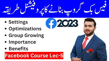 Creating Facebook Group Professionally Importance Settings Full Tutorial 2023