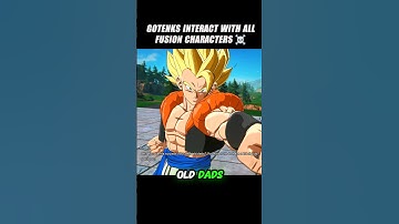 Gotenks Interact With All Fusion Characters 🥶 #crashout #gogeta #sparkingzero #dragonballz #dbz